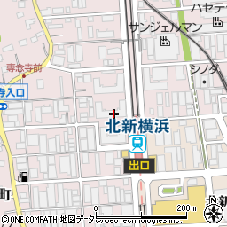 クリオ新横浜北弍番館周辺の地図