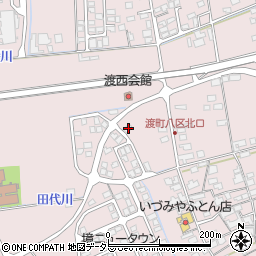 鳥取県境港市渡町3621周辺の地図