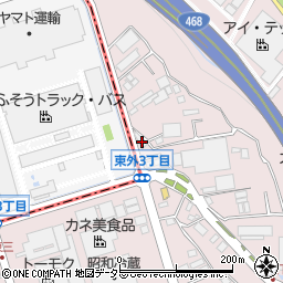 神奈川県厚木市上依知662周辺の地図