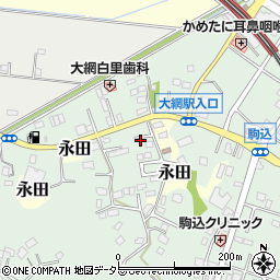 千葉県大網白里市駒込1635周辺の地図