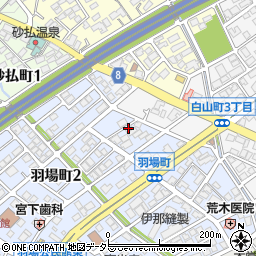 片桐アパート周辺の地図