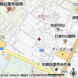 千葉県大網白里市仏島192-1周辺の地図