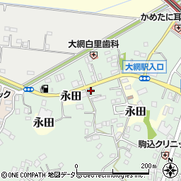 千葉県大網白里市駒込1656周辺の地図