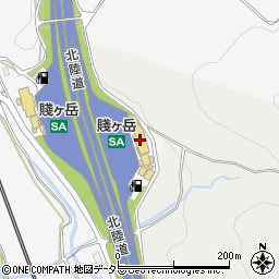 北陸自動車道賤ヶ岳サービスエリア　上り線インフォメーション周辺の地図
