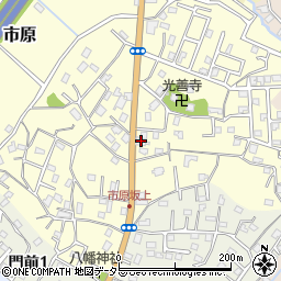 山中新聞店周辺の地図