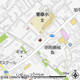 セブンイレブン愛川菅原小学校前店周辺の地図