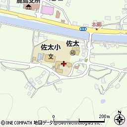 松江市立　佐太幼稚園周辺の地図