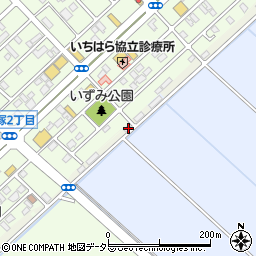 千葉県市原市西野谷174周辺の地図