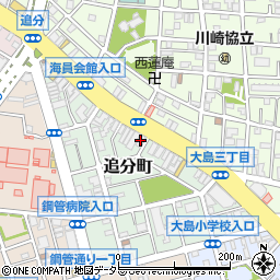 ケア２１ 川崎周辺の地図