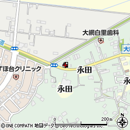 千葉県大網白里市駒込1631-1周辺の地図