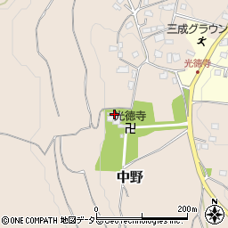 千葉県市原市中野123周辺の地図