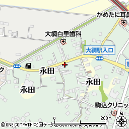 千葉県大網白里市駒込1657周辺の地図