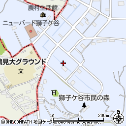 神奈川県横浜市鶴見区獅子ケ谷3丁目12周辺の地図