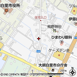 千葉県大網白里市仏島192周辺の地図