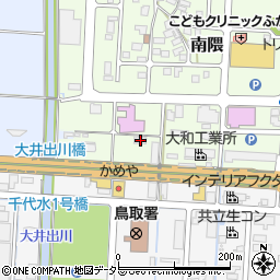 鳥取県鳥取市南隈881周辺の地図