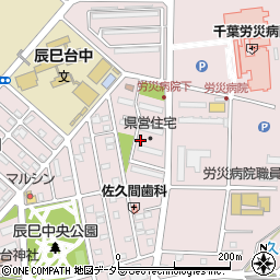 県営辰巳台東住宅周辺の地図