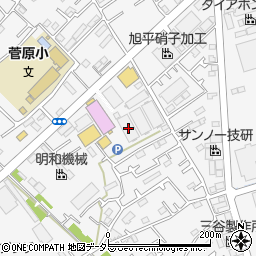 神奈川県愛甲郡愛川町中津1043-1周辺の地図