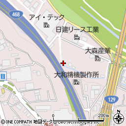 神奈川県厚木市上依知2966周辺の地図