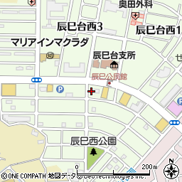 ヘアーオフ　辰巳店周辺の地図