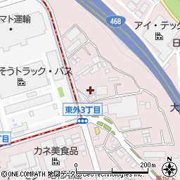 神奈川県厚木市上依知684-1周辺の地図