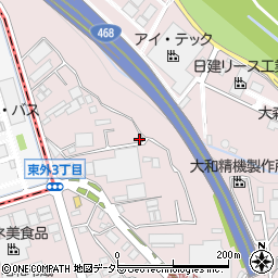 神奈川県厚木市上依知689-11周辺の地図