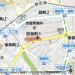 〒395-0084 長野県飯田市鈴加町の地図