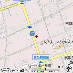 鳥取県境港市渡町1955周辺の地図