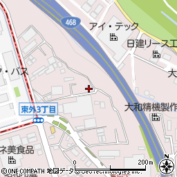 神奈川県厚木市上依知689-10周辺の地図