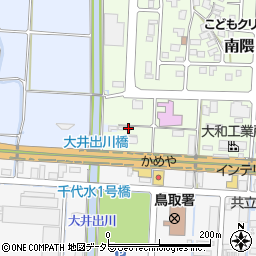 鳥取県鳥取市南隈906周辺の地図