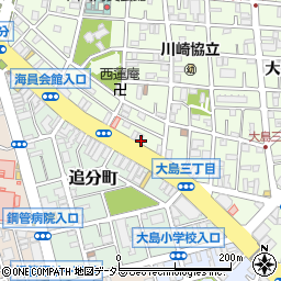 陣屋大島店周辺の地図