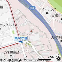 神奈川県厚木市上依知687-3周辺の地図