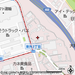 神奈川県厚木市上依知684周辺の地図