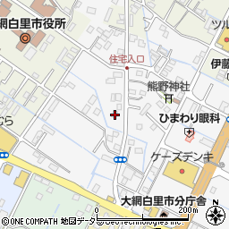 千葉県大網白里市仏島191-1周辺の地図