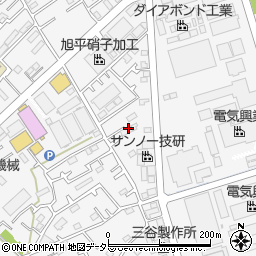 神奈川県愛甲郡愛川町中津1022-1周辺の地図