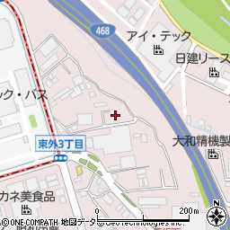 神奈川県厚木市上依知689-7周辺の地図