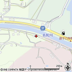 島根県松江市鹿島町佐陀本郷963周辺の地図