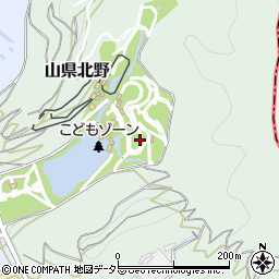 岐阜ファミリーパーク公園トイレ１周辺の地図