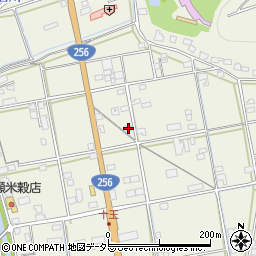岐阜県山県市東深瀬255周辺の地図