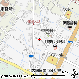 千葉県大網白里市仏島62-5周辺の地図