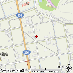 岐阜県山県市東深瀬254周辺の地図