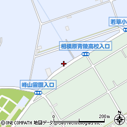 株式会社農建石材峰山展示場周辺の地図