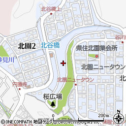 鳥取県鳥取市北園周辺の地図