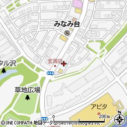 ａｕショップ長津田周辺の地図