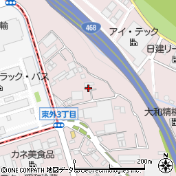 神奈川県厚木市上依知687-2周辺の地図