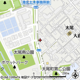 ロイヤルマンション大倉山周辺の地図