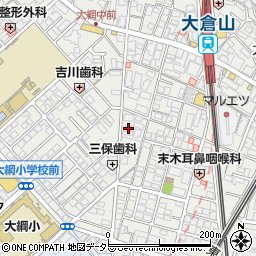 大倉山ヴィンテージ１号館周辺の地図