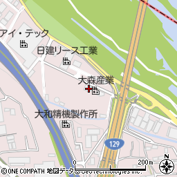 神奈川県厚木市上依知2974周辺の地図