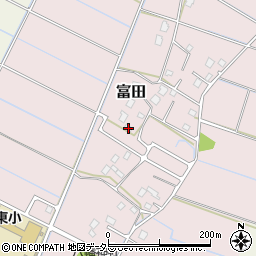 千葉県大網白里市富田1113周辺の地図