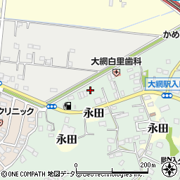 千葉県大網白里市駒込1620周辺の地図