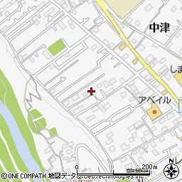 神奈川県愛甲郡愛川町中津108-2周辺の地図